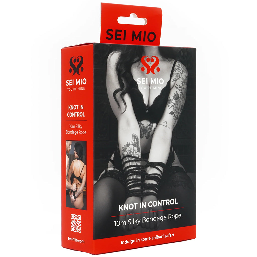 Sei Mio Knot In Control Silky Bondage Rope in 33'/10m - Tophatter's Adult Sex Toys Online Bondage and Fetish > Restraints - Tophatter Daily Deals