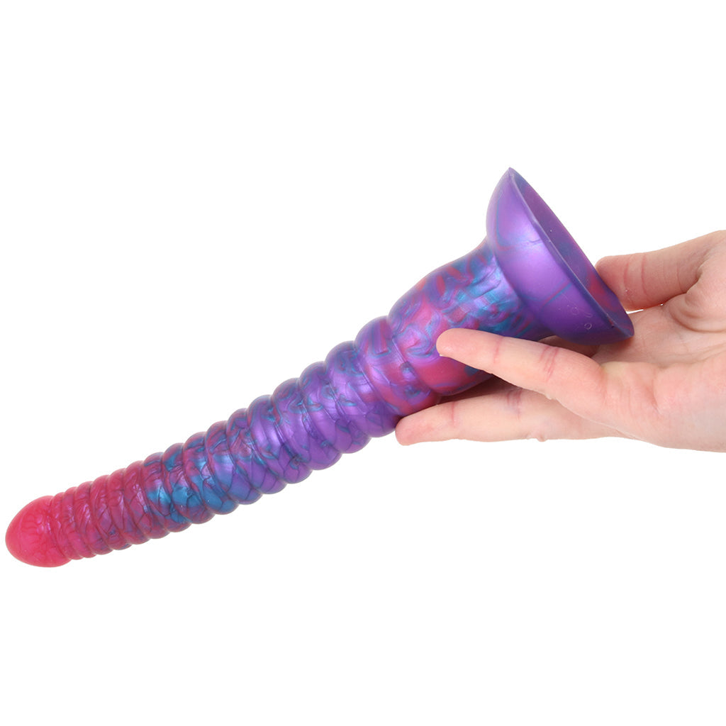 Colours Stacked 9 Inch Dildo in Pink/Blue - Tophatter's Adult Sex Toys Online Dildo Sex Toys > Non-Phallic Dildos - Tophatter Daily Deals