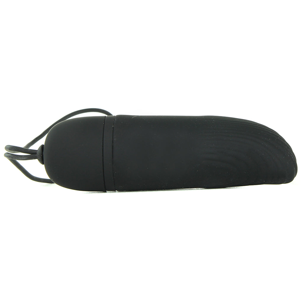 Silicone Remote Ridged G Vibe in Black Vibrators > G-Spot Vibrators - Tophatter Daily Deals