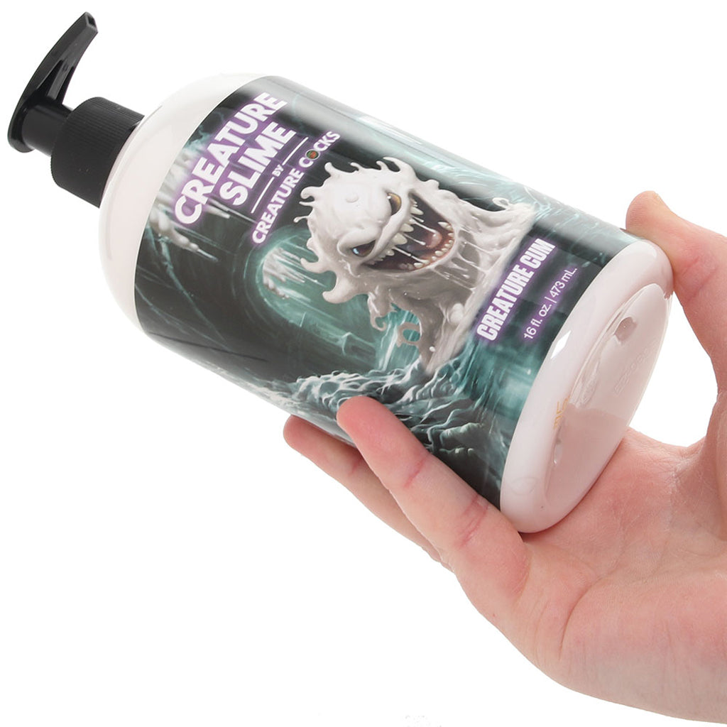 Creature Slime Water-Based Cum Lube in 16oz/473ml - Tophatter's Adult Products Lubes and Lotions > Water Based Sex Lubes - Tophatter Daily Deals
