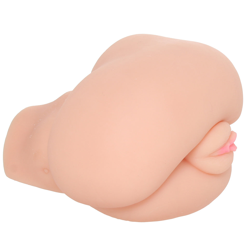 Stroke It Side Banger Pussy & Ass Masturbator in Ivory - Tophatter's Adult Sex Toys Online Male Masturbators > Full Sized - Tophatter Daily Deals