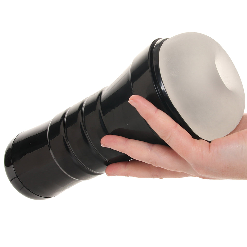 PDX Wet Strokers Super Slide & Glide XXL Stroker in Frosted - Tophatter's Adult Sex Toys Online Male Masturbators > Discreet Masturbators - Tophatter Daily Deals
