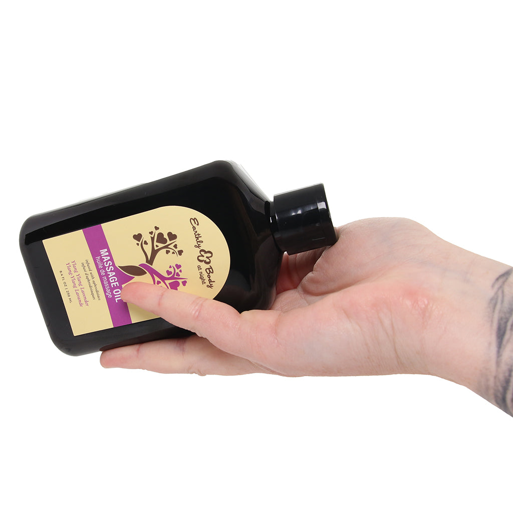 At Night Massage Oil 8.4oz/250ml in Ylang-Ylang Lavender Lubes and Lotions > Erotic Massage Oils - Tophatter Daily Deals