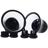 Size Matters Rotating Nipple Suckers in Black - Tophatter's Adult Products Bondage and Fetish > Nipple Stimulators & Clamps - Tophatter Daily Deals