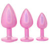 Ouch! Paris Collection Metal Anal Plug Set in Pink Anal Sex Toys > Butt Plugs - Tophatter Daily Deals
