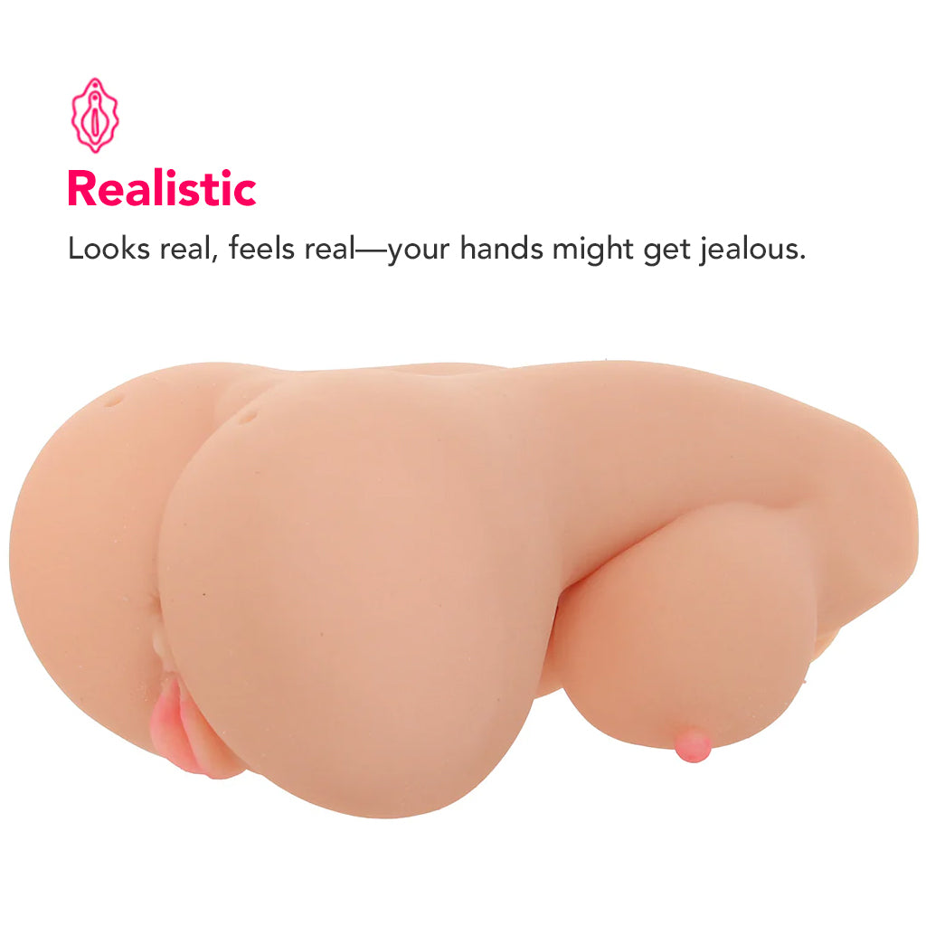 Stroke It Body Banger Masturbator in Ivory Male Masturbators > Realistic Butts - Tophatter Daily Deals