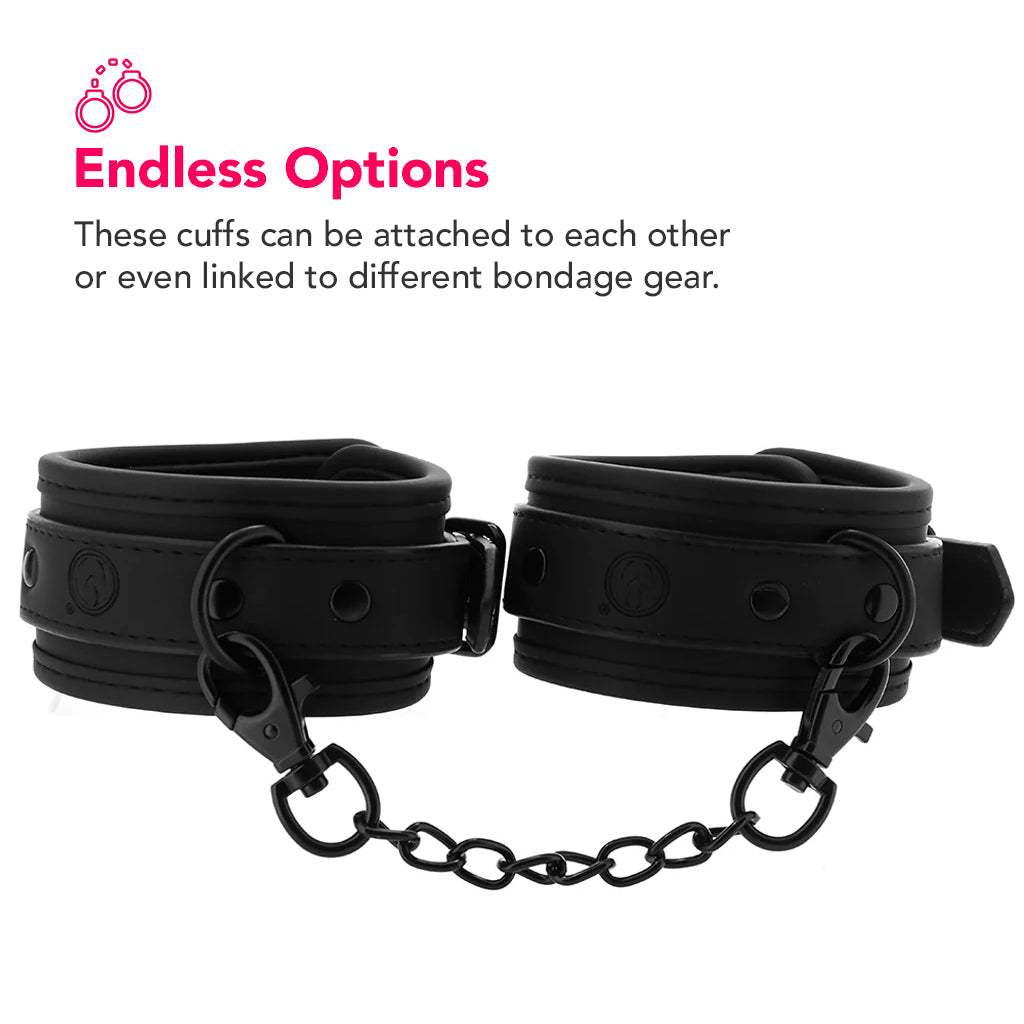 Master Series Kinky Comfort Wrist & Ankle Cuff Set Bondage and Fetish > Wrist and Ankle Cuffs - Tophatter Daily Deals