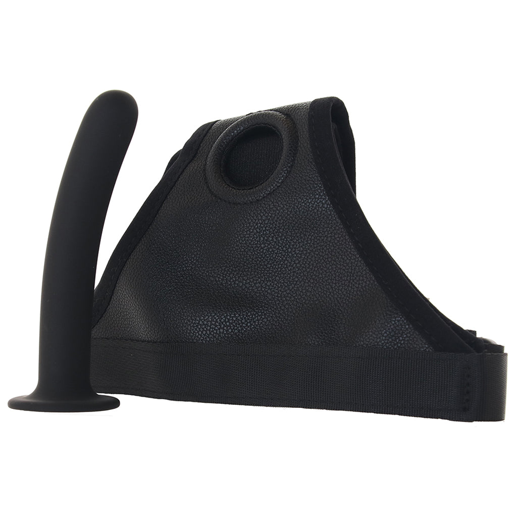 Harness & 5 Inch Dildo In A Bag Dildo Sex Toys > Strap-On and Harnesses - Tophatter Daily Deals