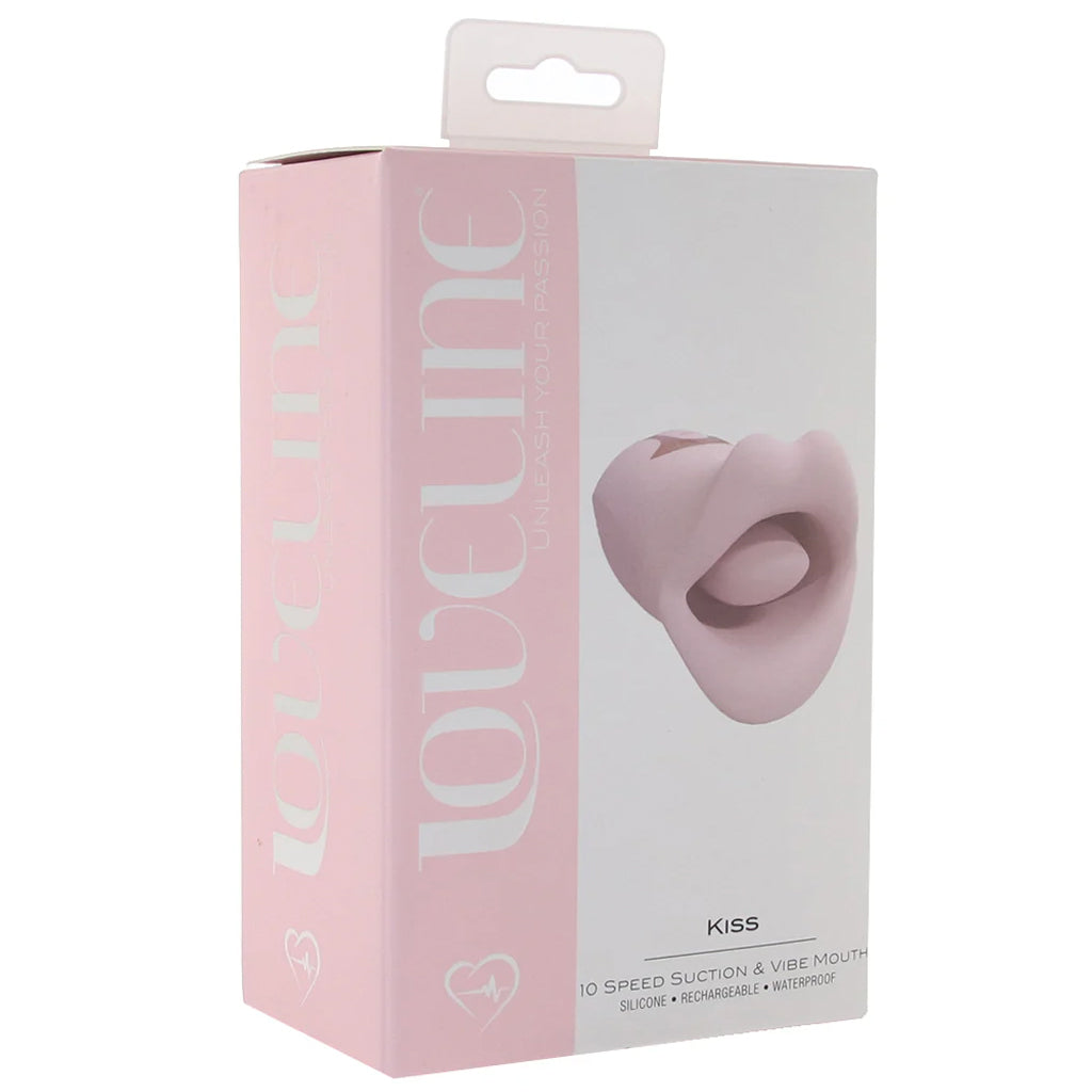 Loveline Kiss Dual Action Suction Vibe Vibrators > Clitoral Stimulators - Tophatter Daily Deals