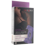 Silicone Triple Orgasm Enhancer Vibrating Ring - Tophatter's Vibrator Deals Online Cock Rings - Tophatter Daily Deals