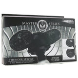 Master Series Thunder Stroke 2 in 1 Wand Attachment - Tophatter's Adult Products Male Masturbators > Vibrating - Tophatter Daily Deals