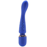 BodyWand Luxe 2-Way Wand in Blue Vibrators > Wands - Tophatter Daily Deals