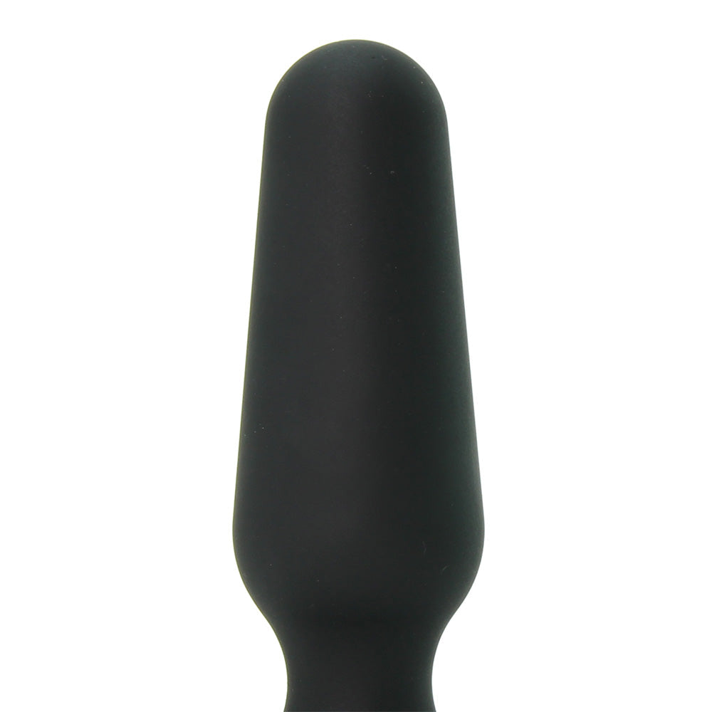 All About Anal Seamless Silicone 3" Butt Plug in Black - Tophatter's Adult Sex Toys Online Anal Sex Toys > Anal Starter Toys - Tophatter Daily Deals
