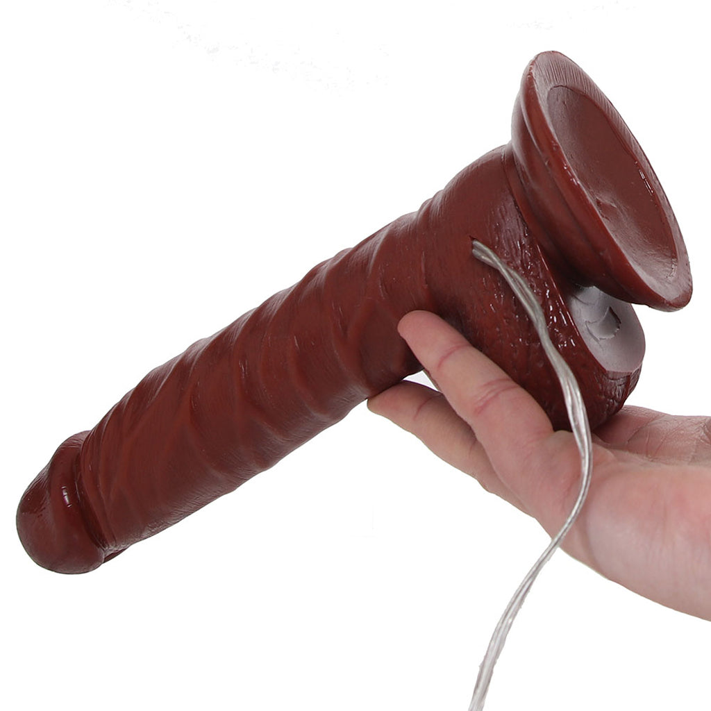 Mr. Just Right Elite Eight Vibe in Brown Vibrators > Realistic Vibrator Dildos - Tophatter Daily Deals