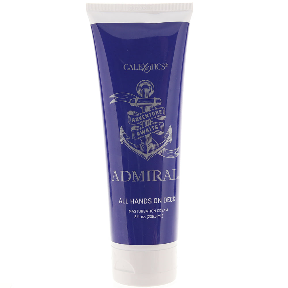 Admiral All Hands On Deck Masturbation Cream in 8oz/236ml Lubes and Lotions > Oil Based Sex Lubes - Tophatter Daily Deals