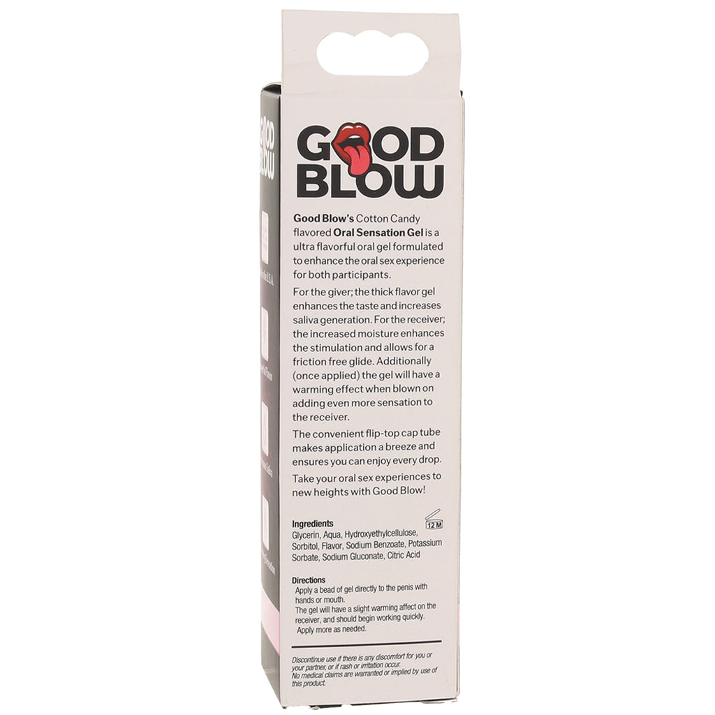 Good Blow Oral Sensation Gel 1.5oz/44.4ml in Cotton Candy Lubes and Lotions > Sexual Stimulants - Tophatter Daily Deals