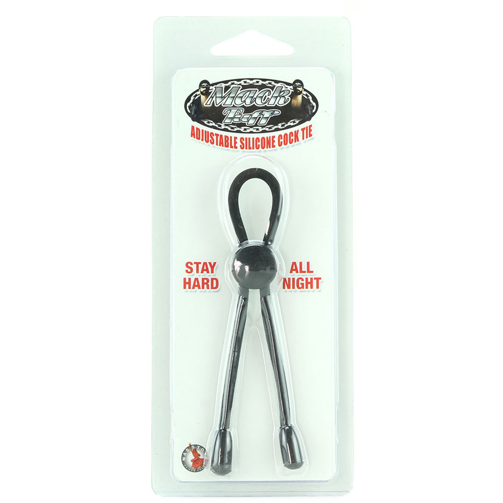 Adjustable Silicone Cock Tie in Black Cock Rings - Tophatter Daily Deals