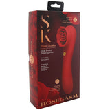Secret Kisses Rose Quake Dual Ended Tapping Vibe Vibrators > G-Spot Vibrators - Tophatter Daily Deals