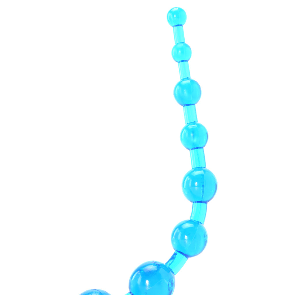 X-10 Anal Beads in Blue - Tophatter's Adult Products Anal Sex Toys > Anal Beads - Tophatter Daily Deals