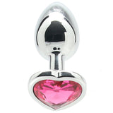Ouch! Pink Heart Gem Plug in Small Anal Sex Toys > Butt Plugs - Tophatter Daily Deals