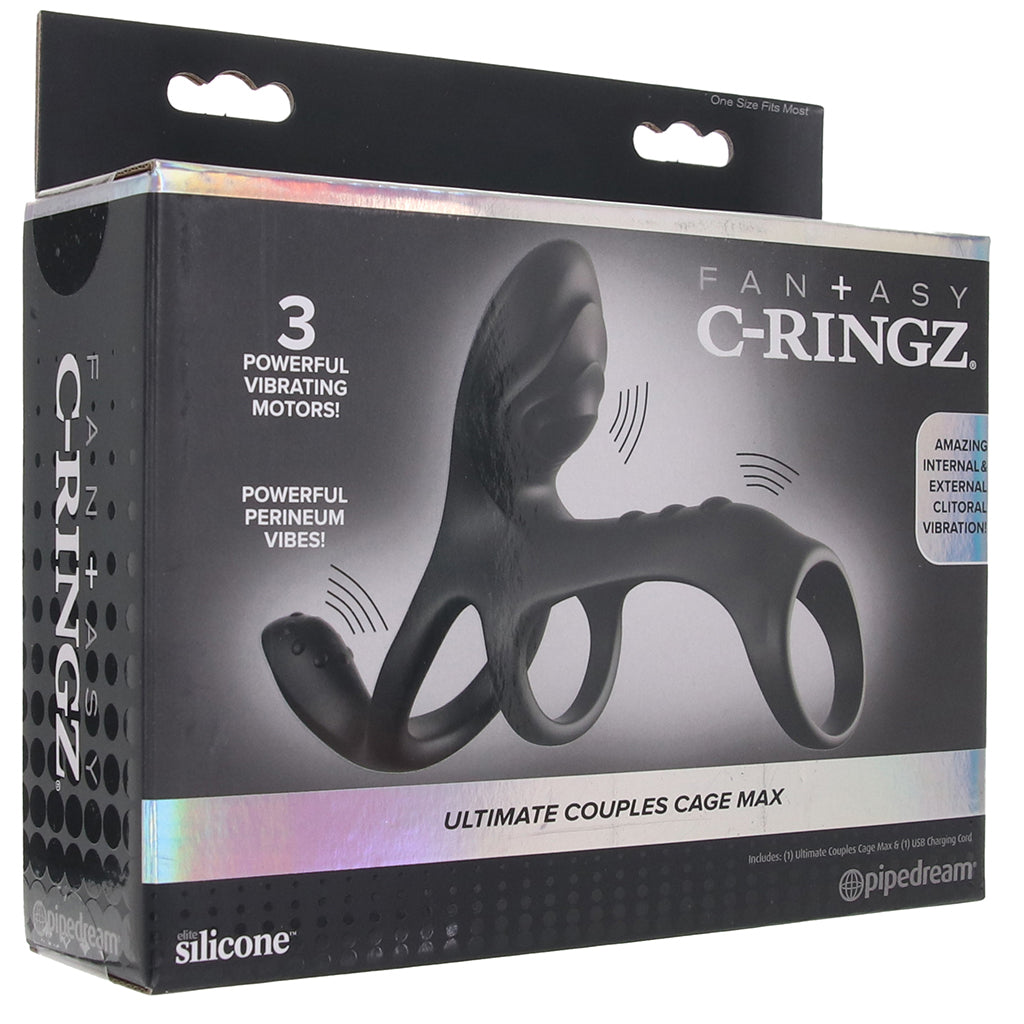 Fantasy C-Ringz Ultimate Couples Cage Max Cock Rings - Tophatter Daily Deals