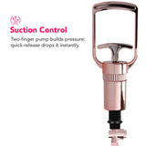 Pumped Rose Gold Clitoral & Nipple Pump Set in Medium Bondage and Fetish > Nipple Stimulators & Clamps - Tophatter Daily Deals