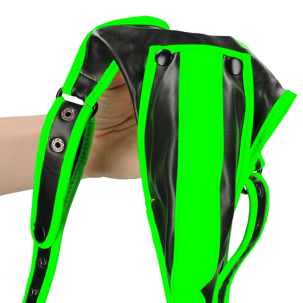 Ouch! Glow In The Dark Full Body Harness /XL Bondage and Fetish > Men's Bondage Wear - Tophatter Daily Deals