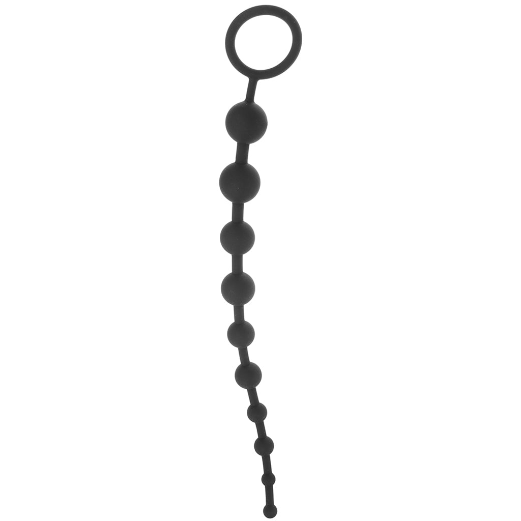 Anal Adventures Platinum Silicone Anal Beads Anal Sex Toys > Anal Beads - Tophatter Daily Deals