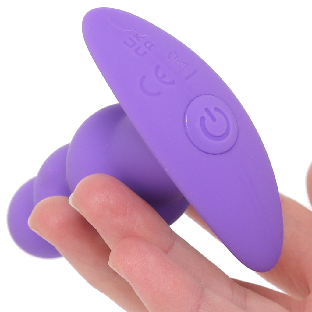 Basic Essentials Vibrating Beaded Anal Probe Anal Sex Toys > Butt Plugs - Tophatter Daily Deals