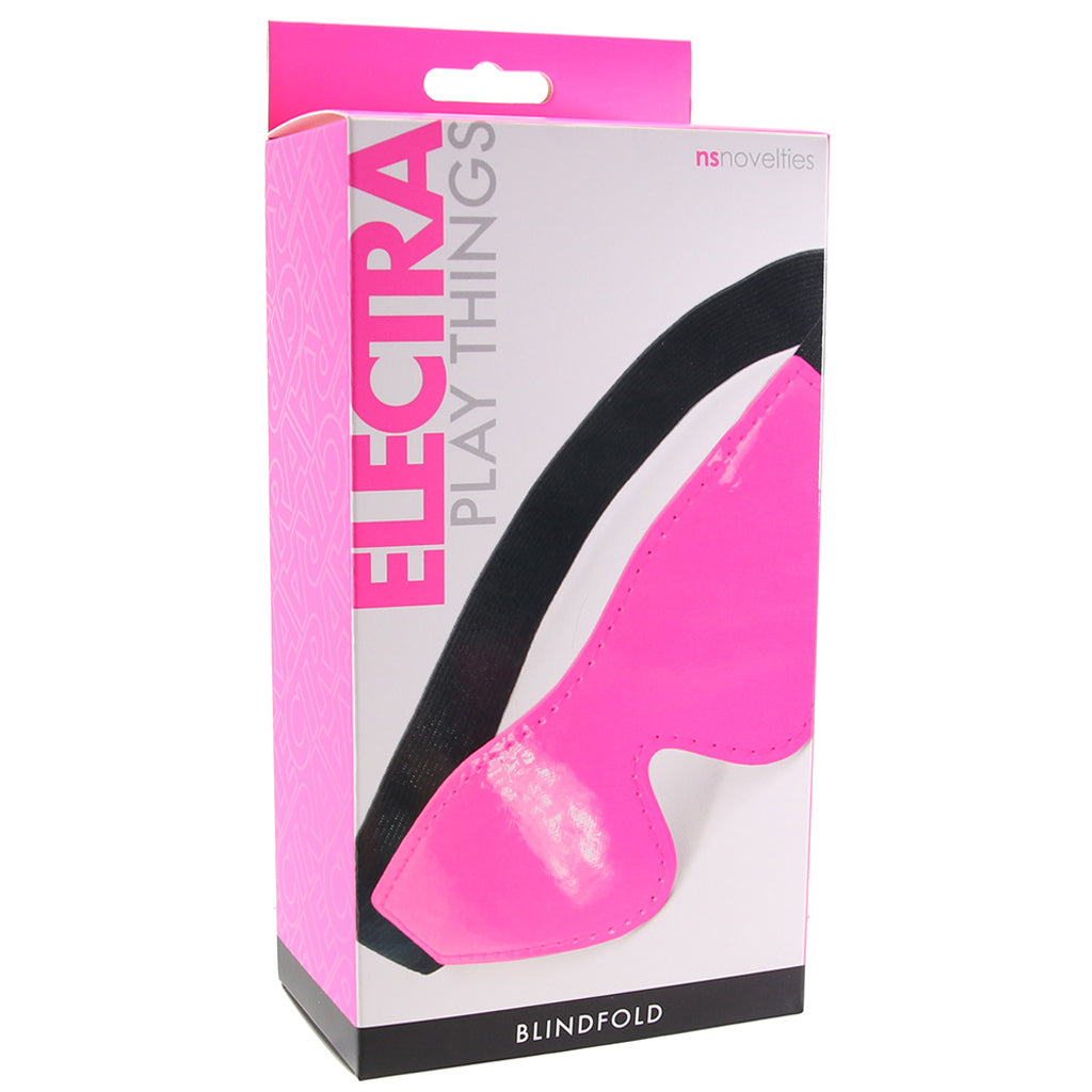 Electra Play Things Blindfold in Neon Pink Bondage and Fetish > Pleasure Masks and Dress Up Play - Tophatter Daily Deals