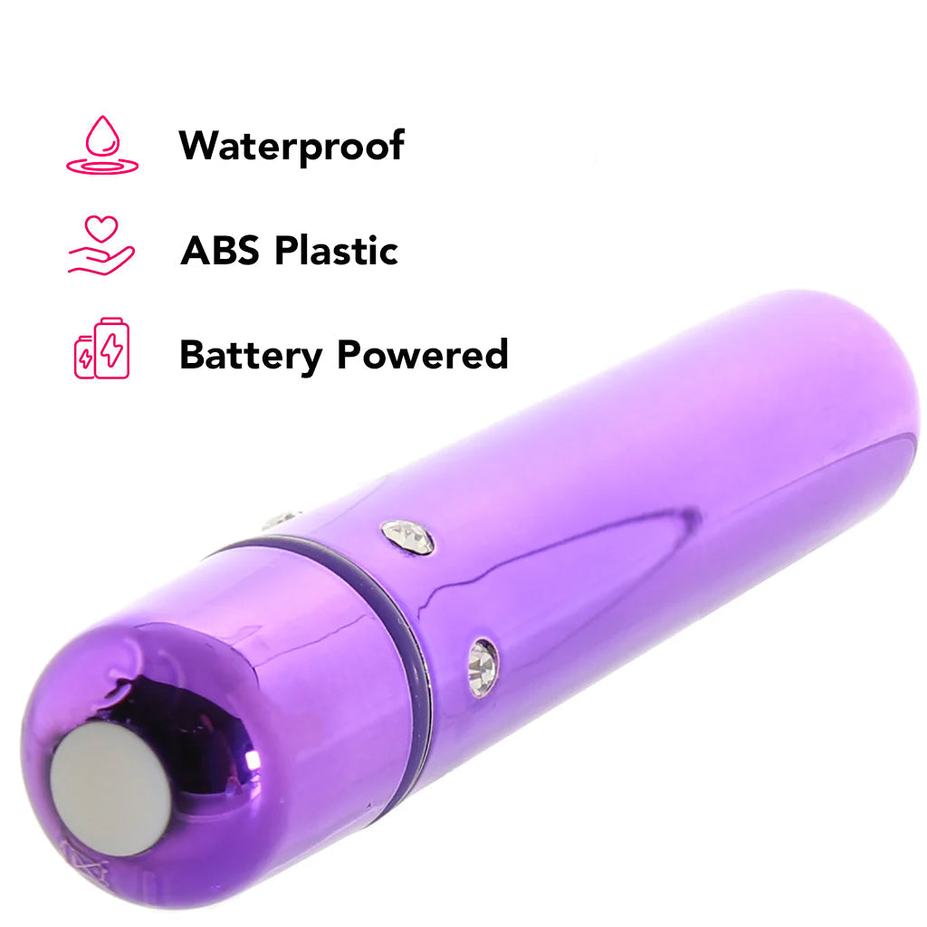Crystal High Intensity Bullet 2 Vibe in Purple - Tophatter's Adult Sex Toys Online Vibrators > Bullet and Egg Vibrators - Tophatter Daily Deals