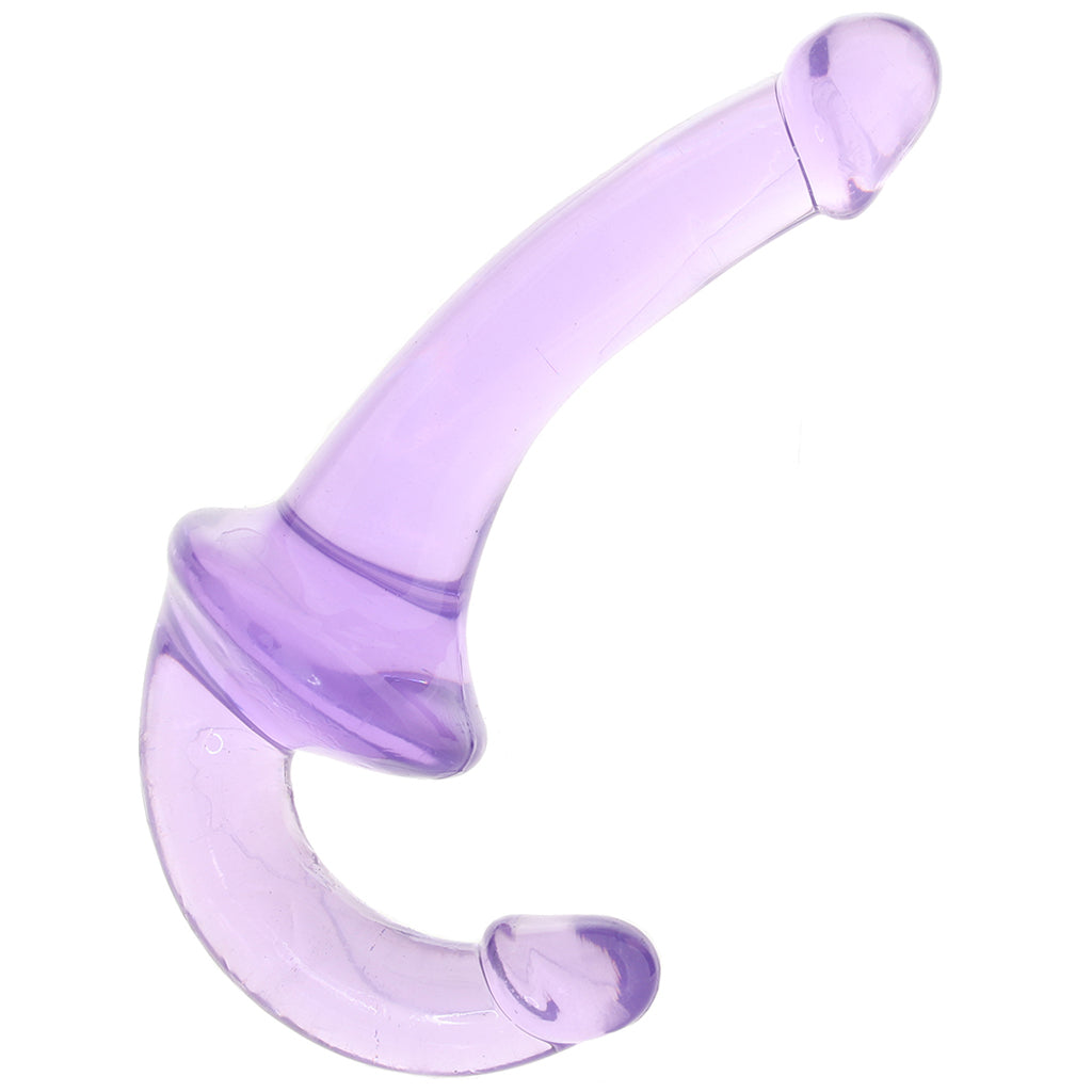 Strapless Strap-On Wearable Jelly Dildo in Purple Dildo Sex Toys > G-Spot Dildos - Tophatter Daily Deals