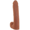 The Realistic 9 Inch Cock with Balls in Caramel Dildo Sex Toys > Realistic Dildos - Tophatter Daily Deals