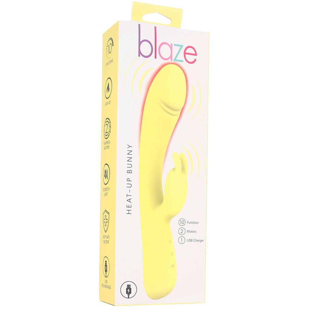 Blaze Heat-Up Bunny Rabbit Vibe - Tophatter's Adult Sex Toys Online Vibrators > Rabbit Vibrators - Tophatter Daily Deals