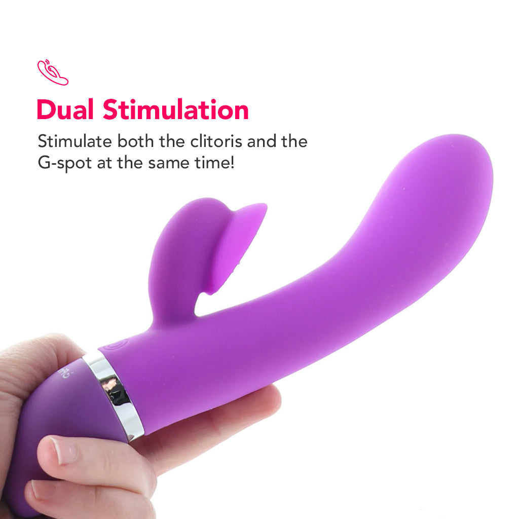 PinkCherry G Spot Dual Vibrator Vibrators > Rabbit Vibrators - Tophatter Daily Deals