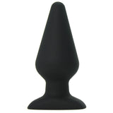 All About Anal Seamless Silicone 6 Inch Butt Plug in Black Clearance - Tophatter Daily Deals