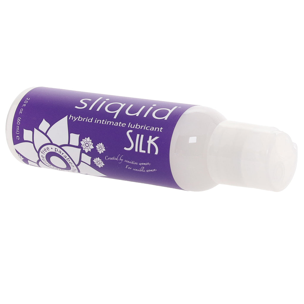 Silk Hybrid Intimate Lubricant in 2oz/60 ml - Tophatter's Adult Products Lubes and Lotions > Hybrid Lubricants - Tophatter Daily Deals