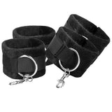 Black & White Velcro Hogtie With Cuffs Bondage and Fetish > Wrist and Ankle Cuffs - Tophatter Daily Deals