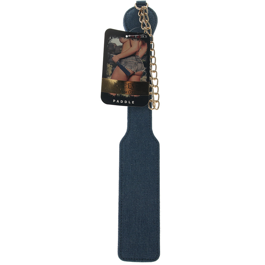 Ride 'Em Denim Paddle Bondage and Fetish > Whips and Crops - Tophatter Daily Deals