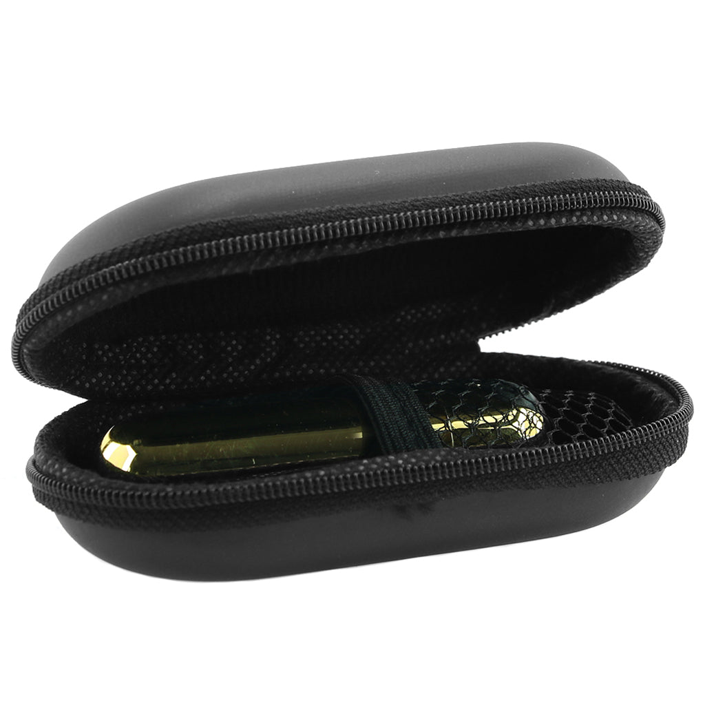 Rechargeable Hideaway Bullet Vibe in Gold Vibrators > Bullet and Egg Vibrators - Tophatter Daily Deals