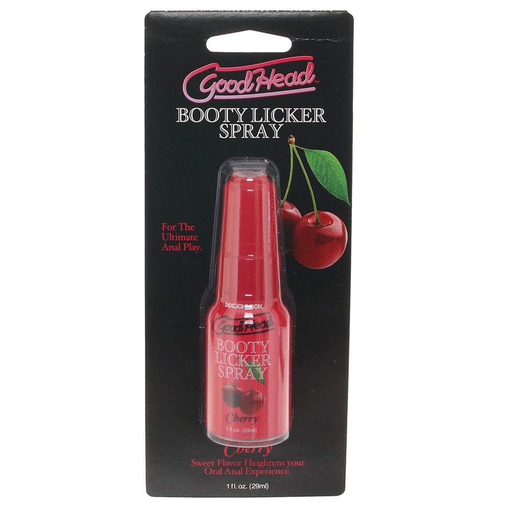 GoodHead Booty Licker Spray 1fl.oz/29ml in Cherry Lubes and Lotions > Flavored Sex Lubes - Tophatter Daily Deals
