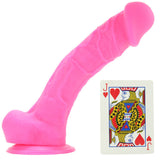 Colours 8 Inch Dual Density Silicone Dildo in Pink - Tophatter's Adult Products Dildo Sex Toys > Realistic Dildos - Tophatter Daily Deals