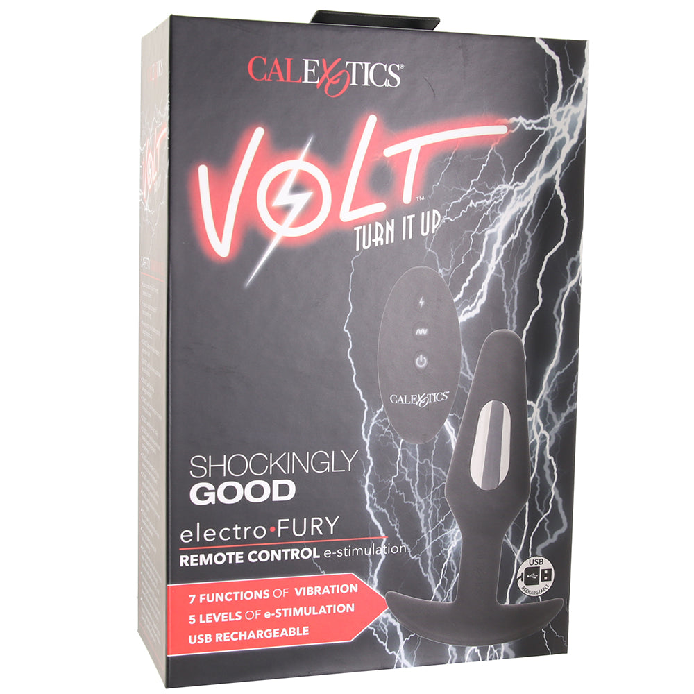 Volt Electro Fury Remote E-Stim Plug - Tophatter's Vibrator Deals Online Anal Sex Toys > Butt Plugs - Tophatter Daily Deals