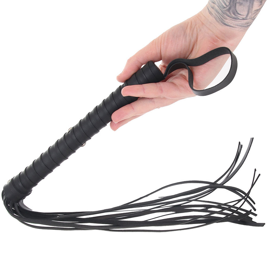 Fetish Fantasy Deluxe Cat-O-Nine Whip Bondage and Fetish > Whips and Crops - Tophatter Daily Deals
