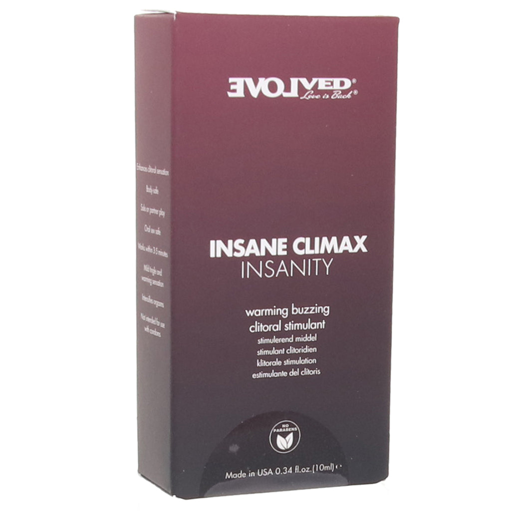 Insane Climax Insanity Clitoral Stimulant in 0.34oz/10ml - Wholesale Prices (Limited Deals)