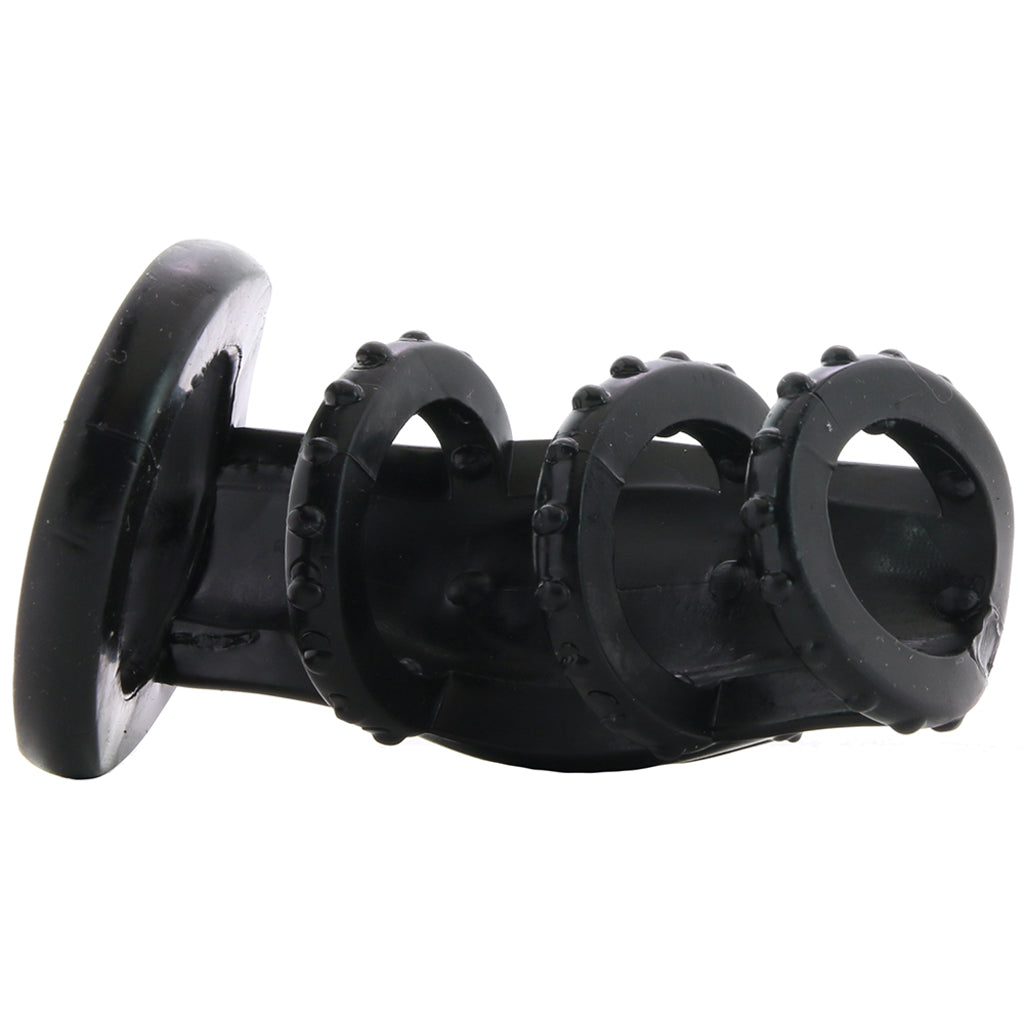 Dr. Love's Zinger Vibrating Cock Cage in Black Cock Rings - Tophatter Daily Deals