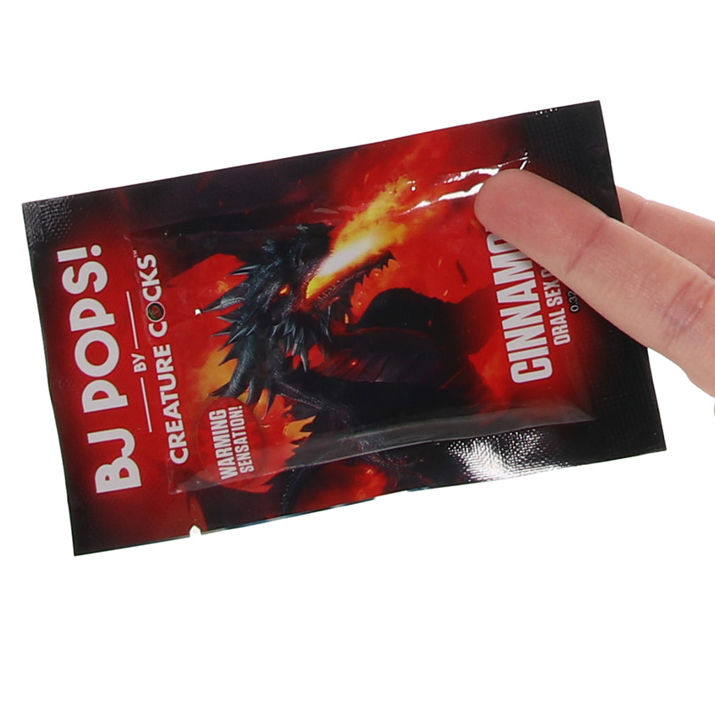 Creature Cocks BJ Pops! Candy .32oz/90g in Cinnamon Sensual Love > Tasty Treats - Tophatter Daily Deals