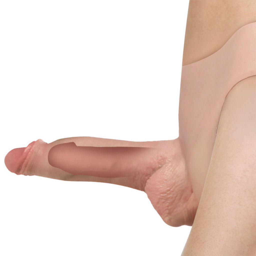 Master Series 6 Inch Hollow Silicone Harness Dildo Sex Toys > Strap-On and Harnesses - Tophatter Daily Deals