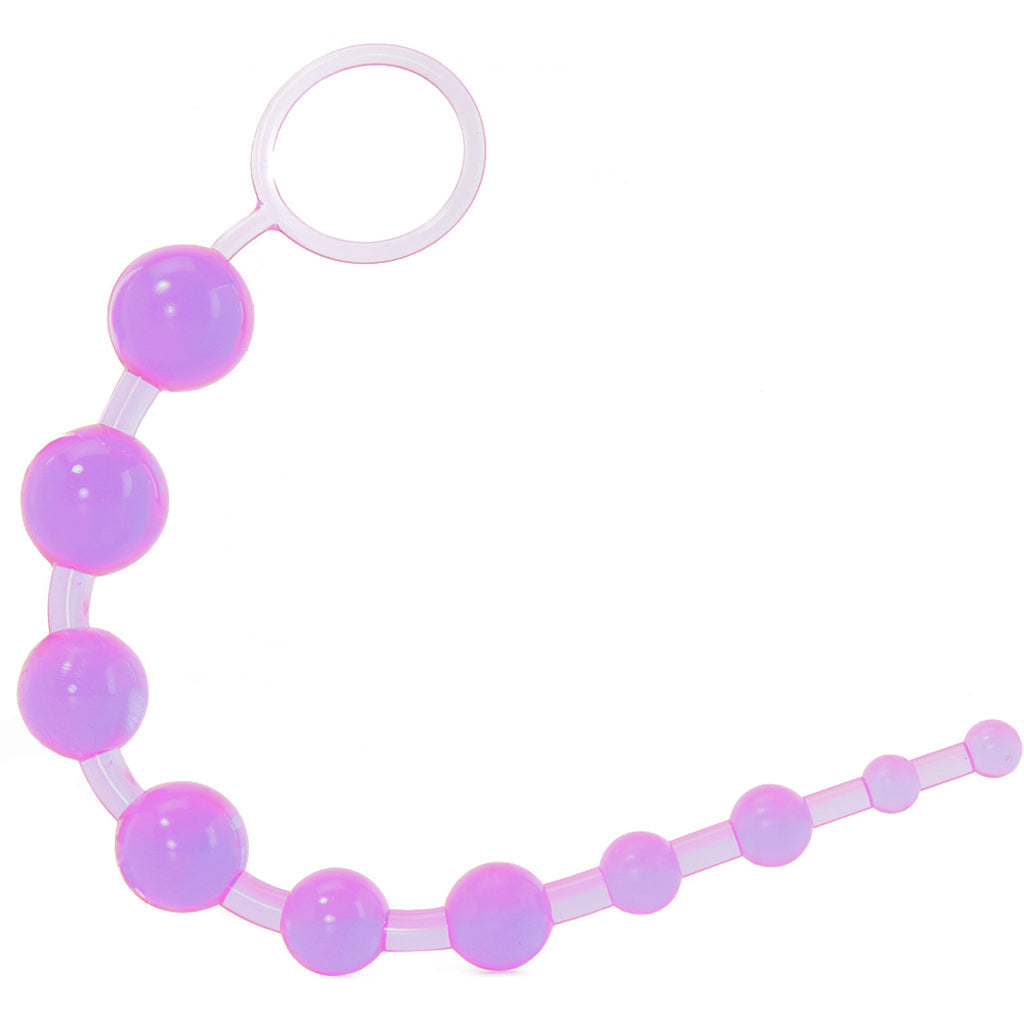 X-10 Anal Beads in Purple - Tophatter's Adult Products Anal Sex Toys > Anal Beads - Tophatter Daily Deals