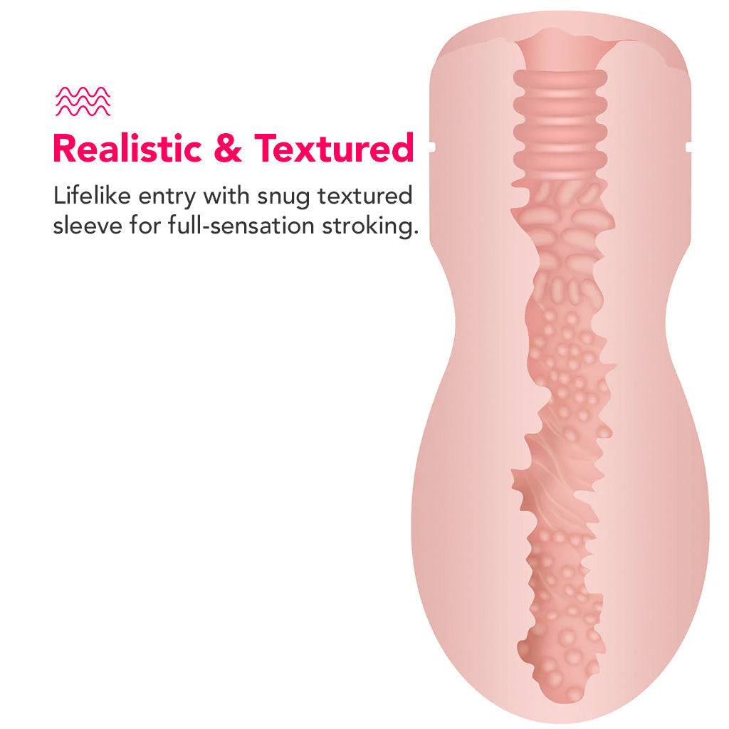 Zero Tolerance Pop & Toss Pocket Stroker Male Masturbators > Pocket Strokers - Tophatter Daily Deals